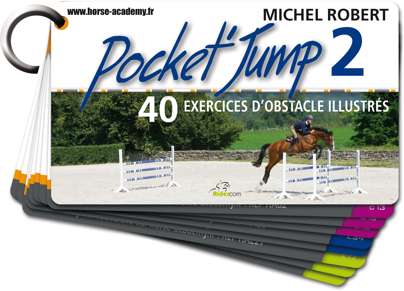 Pocket'Jump 2, 40 exercices d'obstacle illustrés